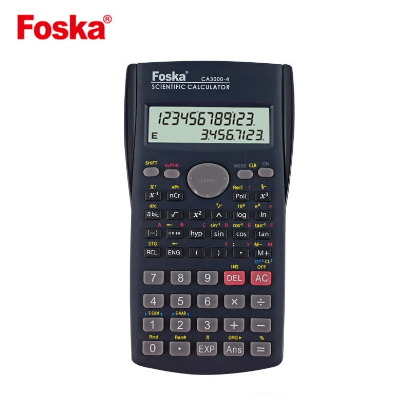 10+2 Digit 240-Function Scientific Calculator for Students