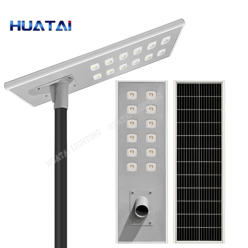 120W High Conversion Integrated All-in-One LED Solar Street Light