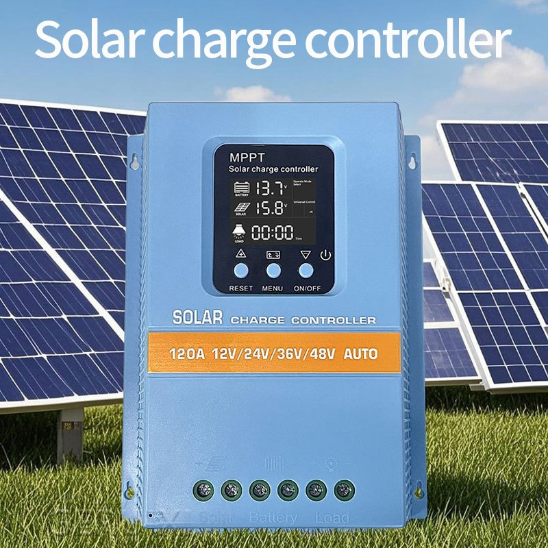 High Efficiency 12V 24V 36V 48V 120A MPPT Solar Charge Controller