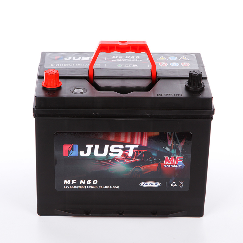12V 60Ah Maintenance-Free MFN60 JIS Standard Car Battery