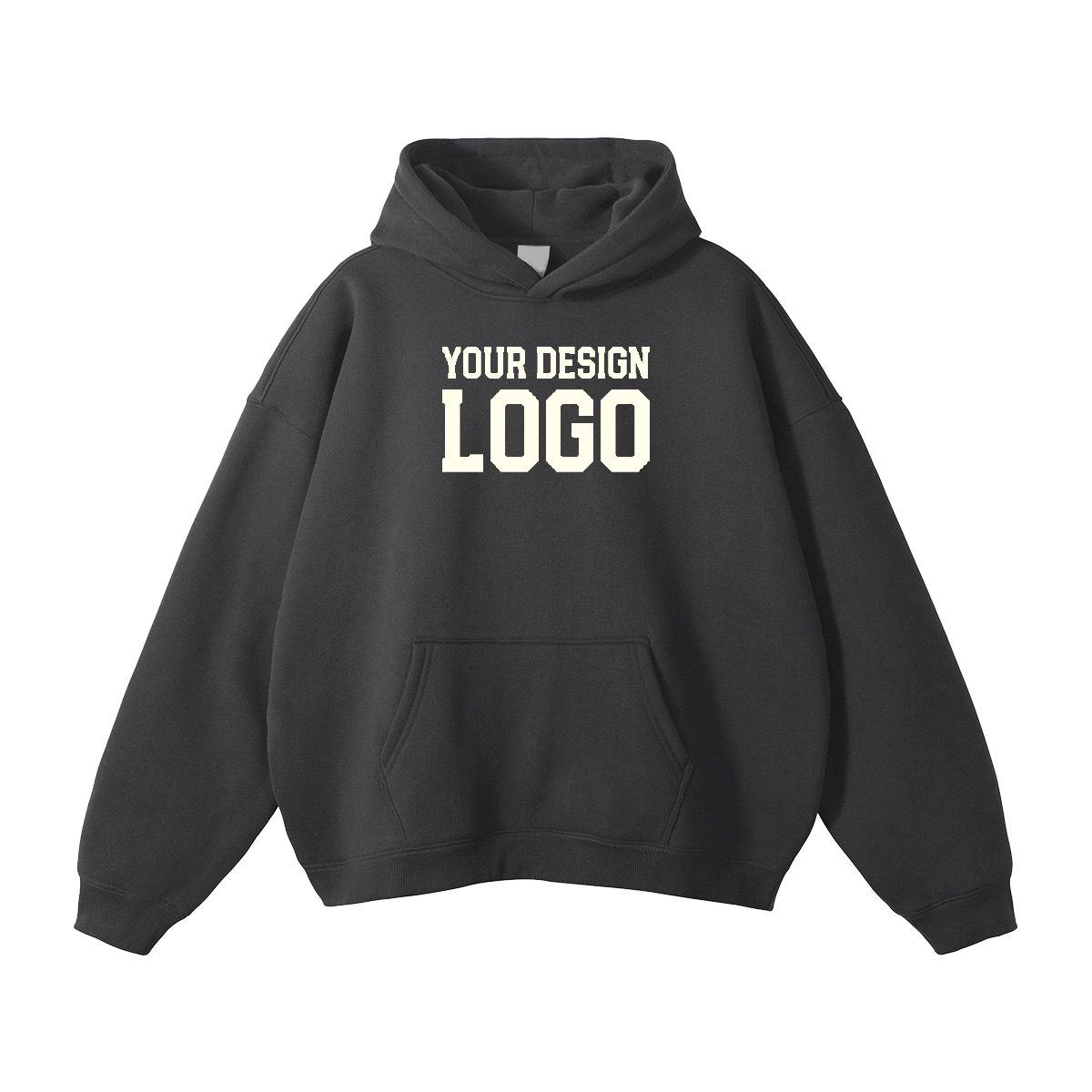 460GSM French Terry Heavyweight Oversize Boxy Men's Hoodie