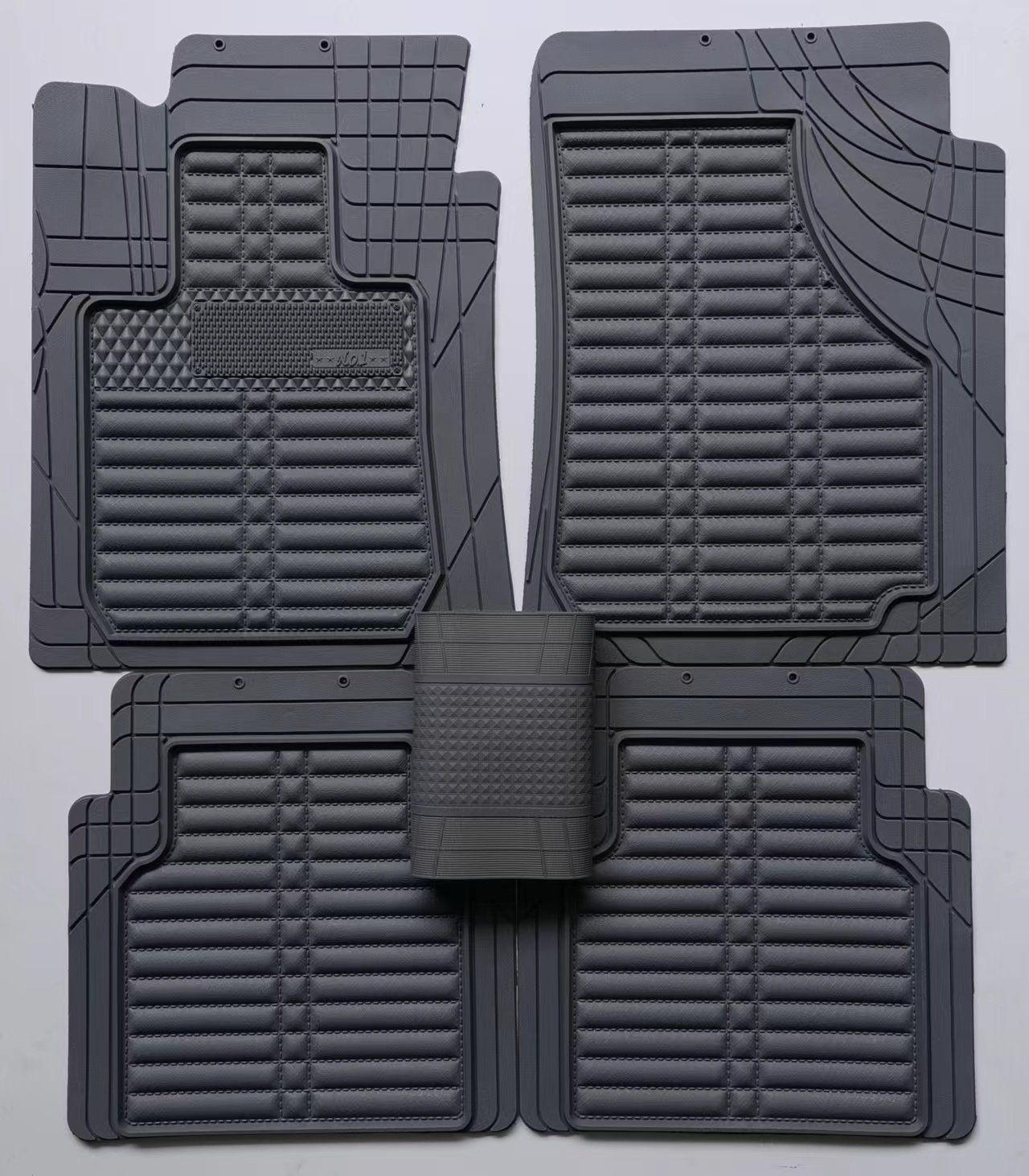 5 PCS Universal 3D Waterproof PVC Car Floor Mats