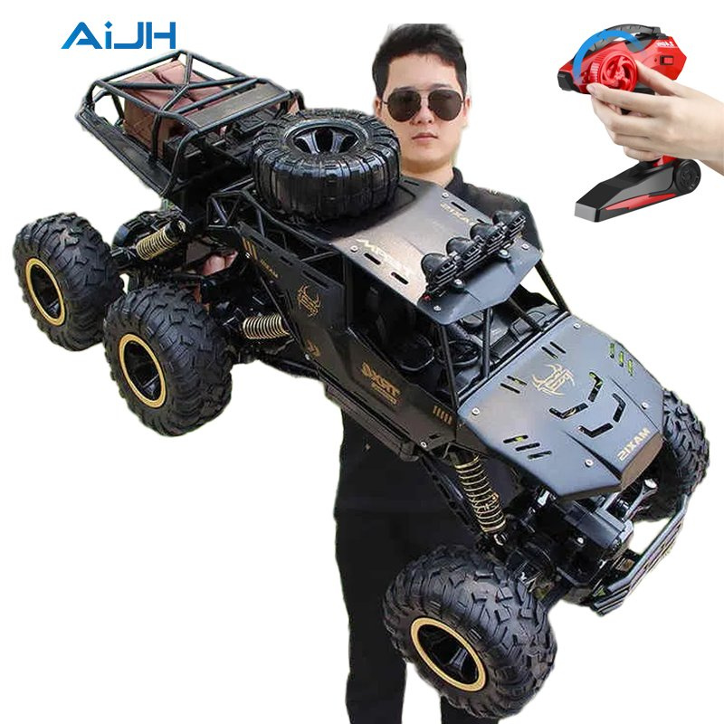 AiJH 6WD Alloy 46cm Off-Road RC Rock Climbing Vehicle 2.4GHz