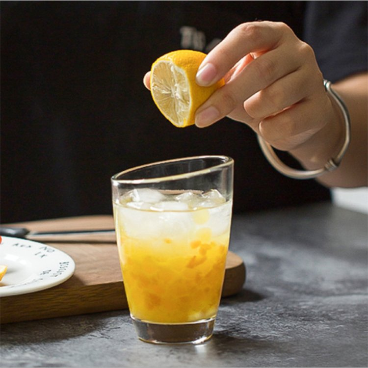 Beveled Champagne Brandy Cocktail Glass for Bar and Wedding Glassware