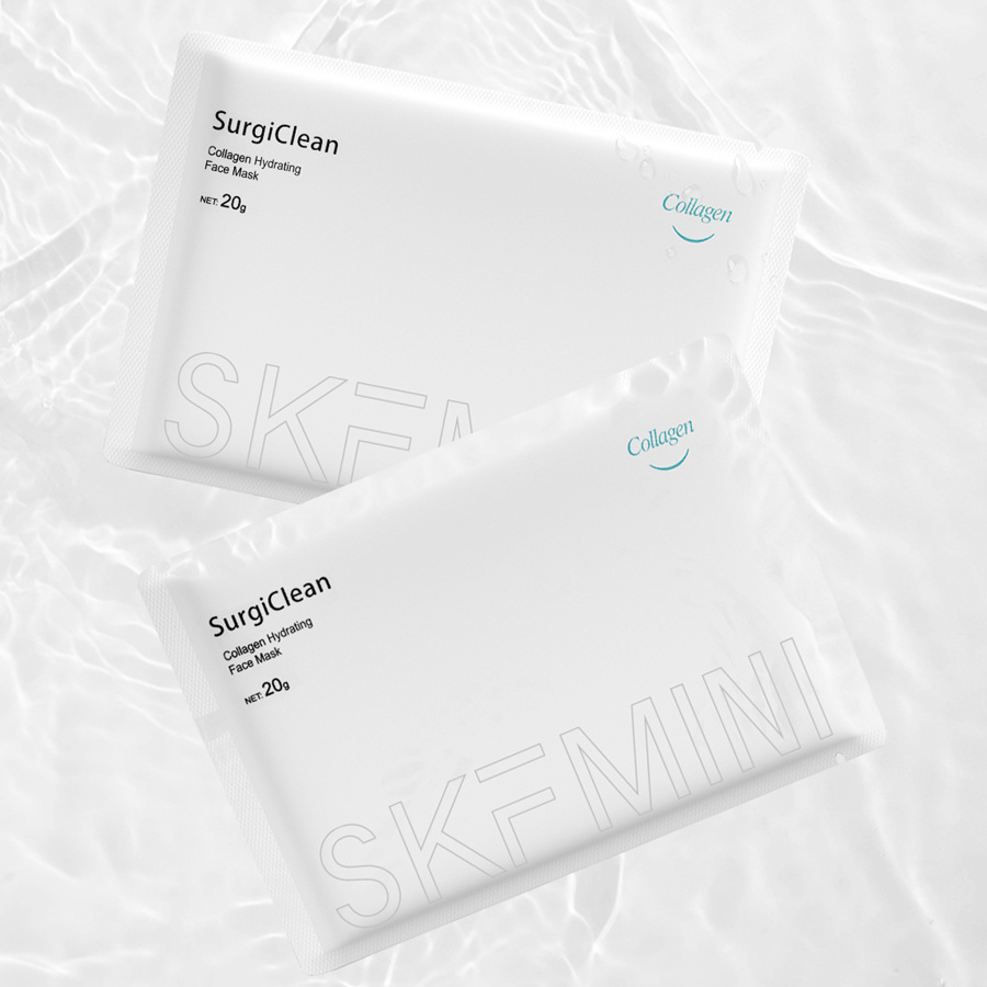 Collagen Hydration Face Mask Set 20g x 5PCS, CE Approved Skin Care