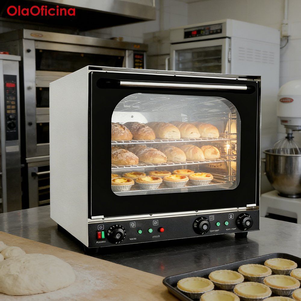 Compact Benchtop Electric Convection Oven Bov-4D for Medium Bakery