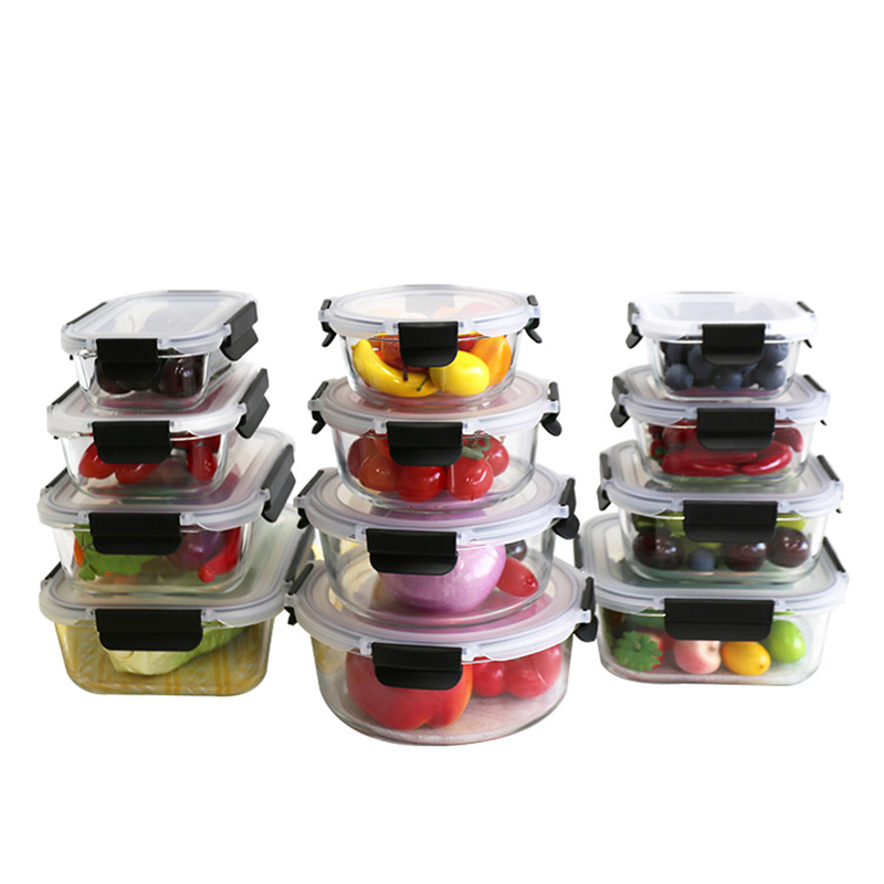 Glass Food Container Set (10pc)