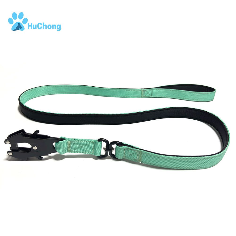 Custom Neoprene Padded Heavy Duty Tactical Dog Leash