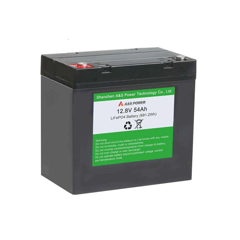 Deep Cycle LiFePO4 Lithium Battery 12V 54Ah for RV and Camper