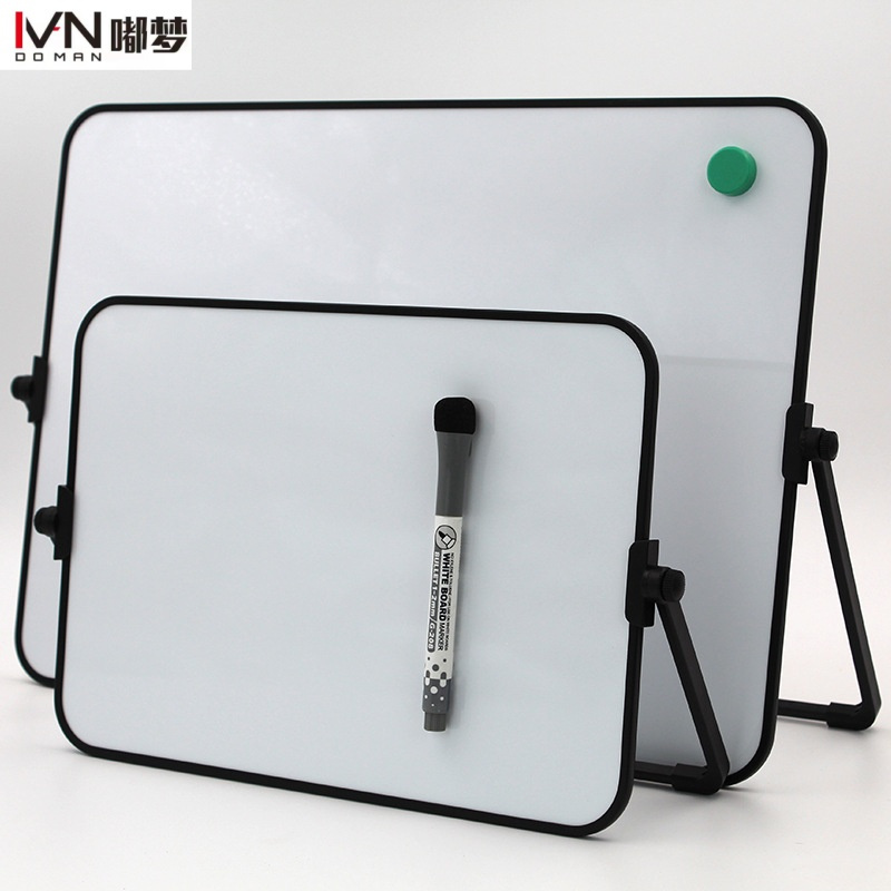 Framed Magnetic Dry-Erase Whiteboard for Home and Office