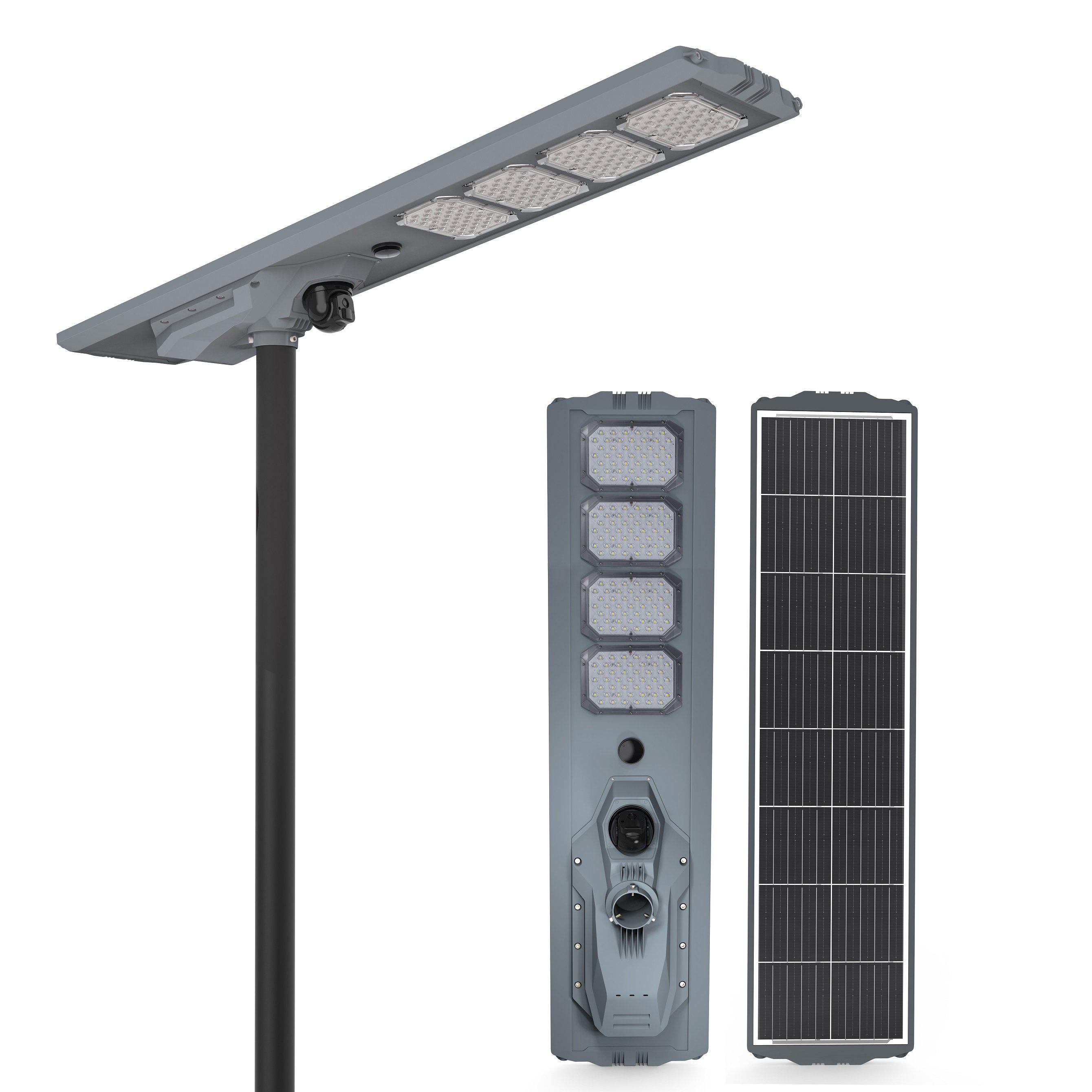 IP67 High Power 60 Watt Solar LED Street Light with 4G CCTV