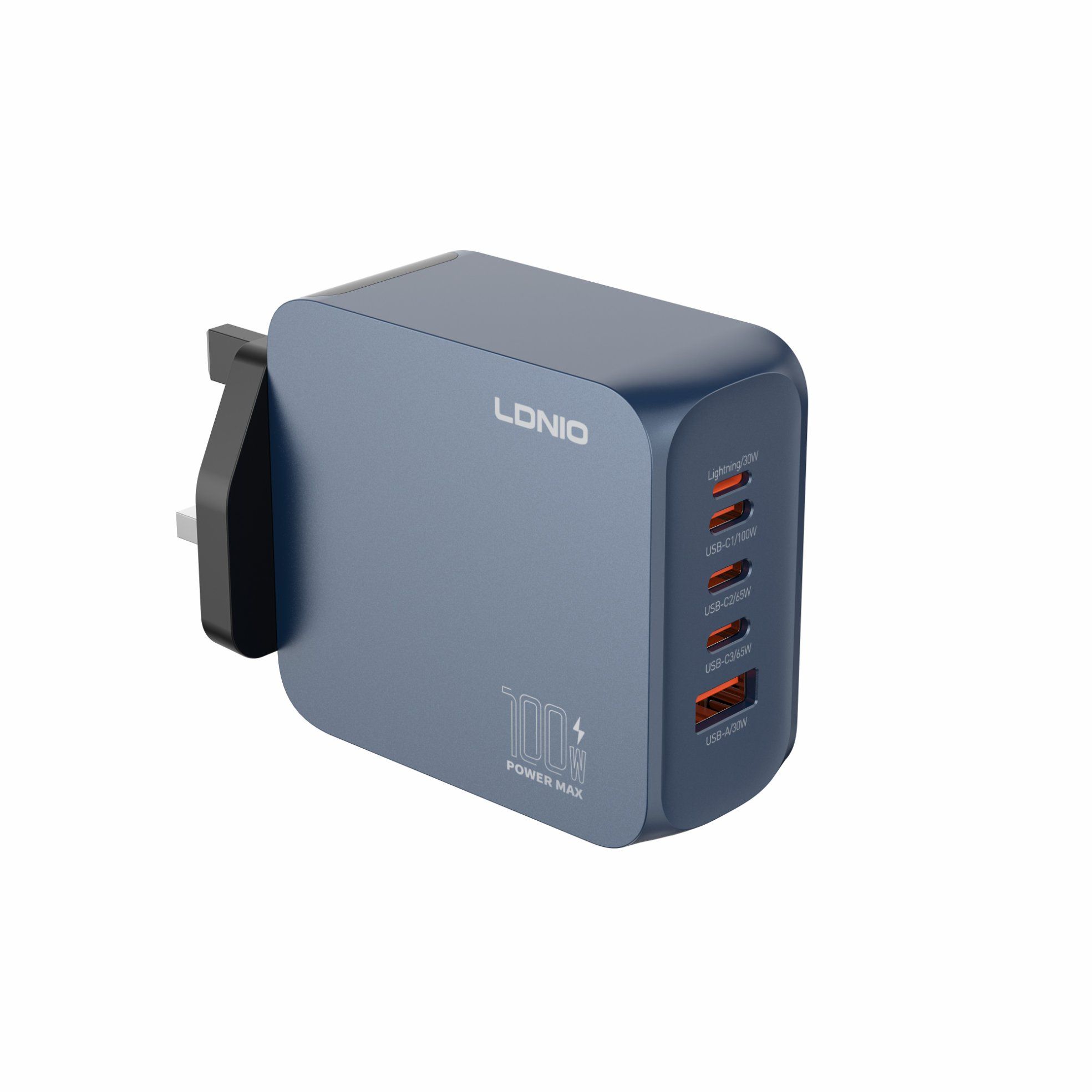 Ldnio Q8 100W GaN 5-Port Desktop Fast Charger with PPS