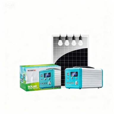 High Capacity Portable Solar Energy Storage Generator for Home