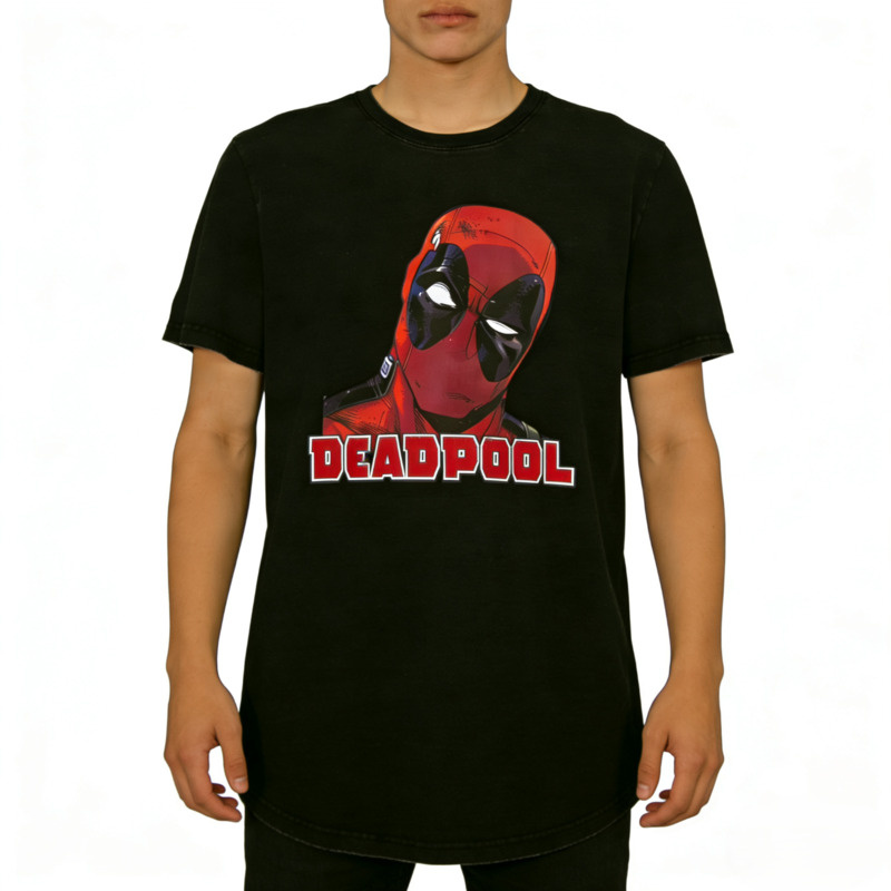 Regular Fit Breathable Men's Cotton Custom Print T-Shirt