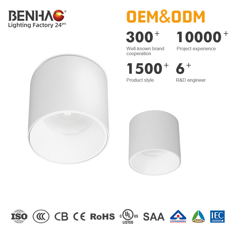 Surface Mounted Smart Dimmable 7-30W 220V LED Ceiling Downlight
