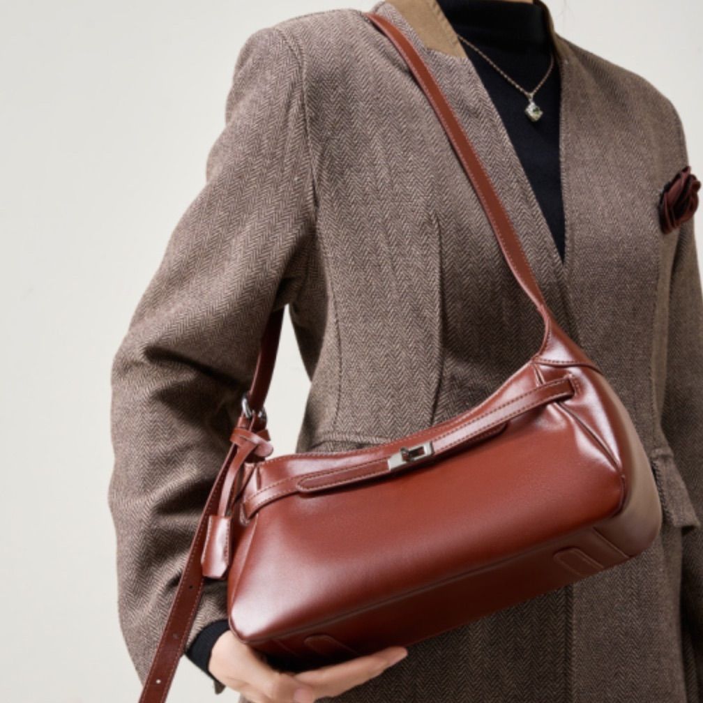 Women's Designer Tote Shoulder PU Leather Classy Handbag